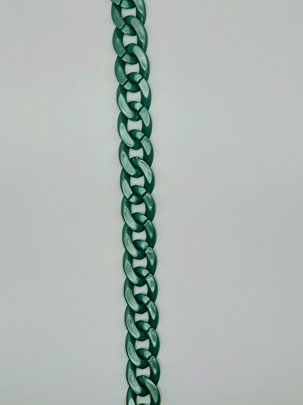 Custom Engraved Lightweight Chain Pet Collar – Colorful Style