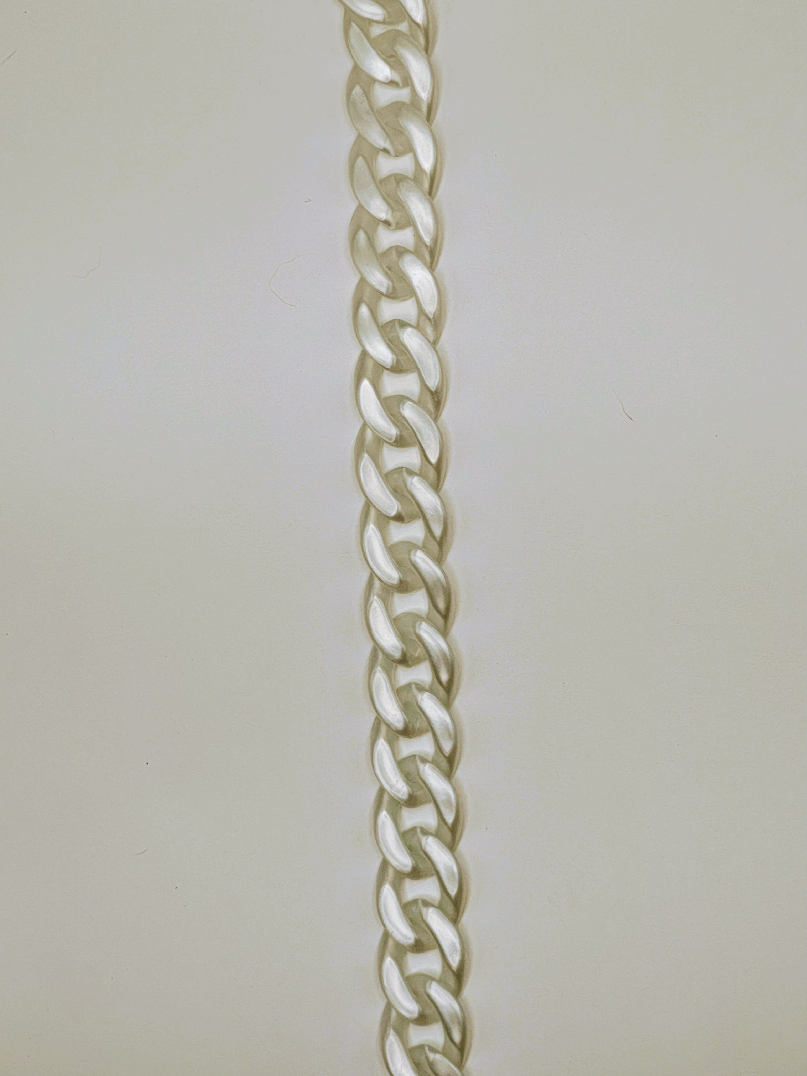 Custom Engraved Lightweight Chain Dog Collar – Colorful Style