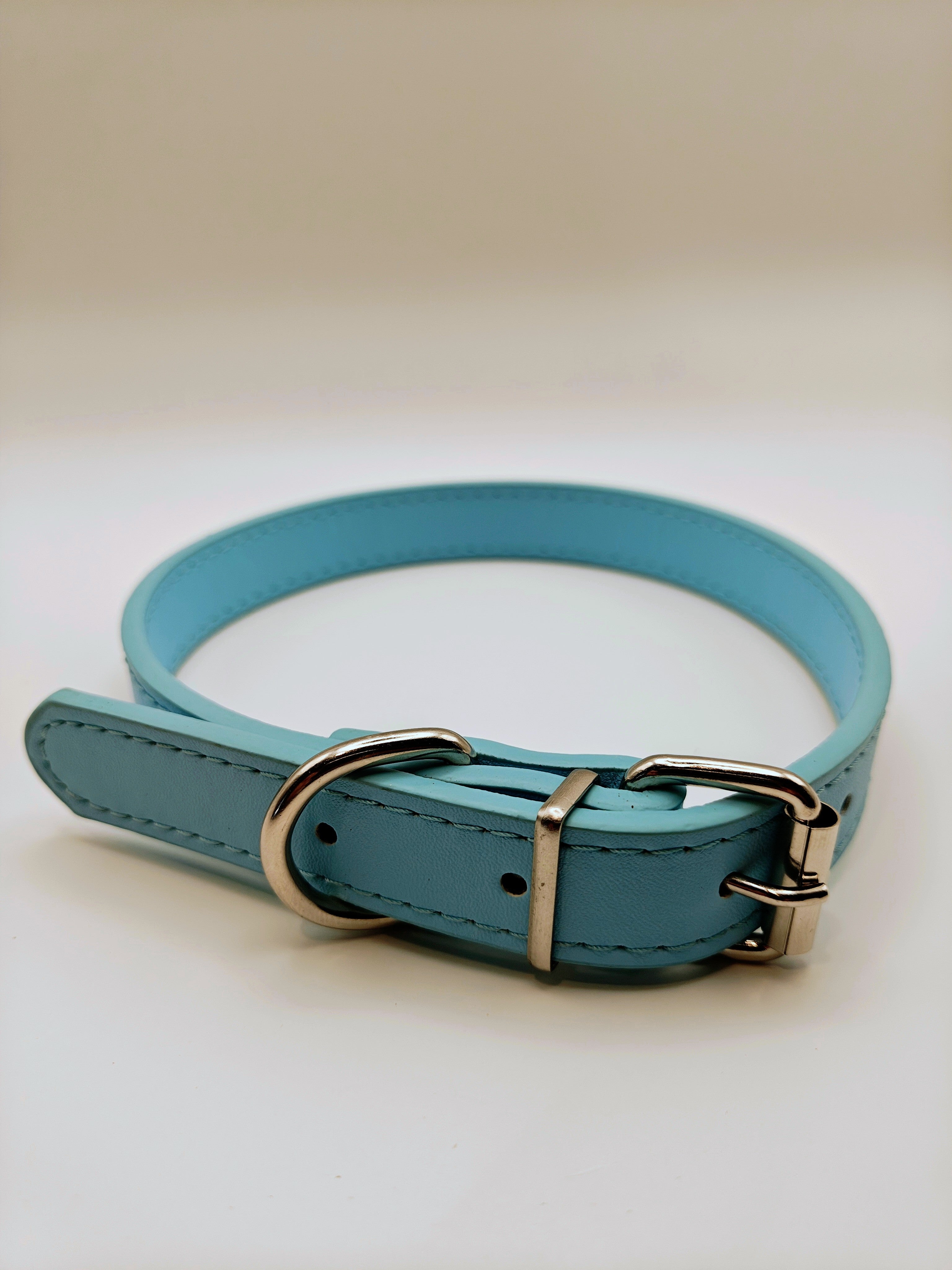 Premium Engraved Faux Leather Pet Collar ✨🐾