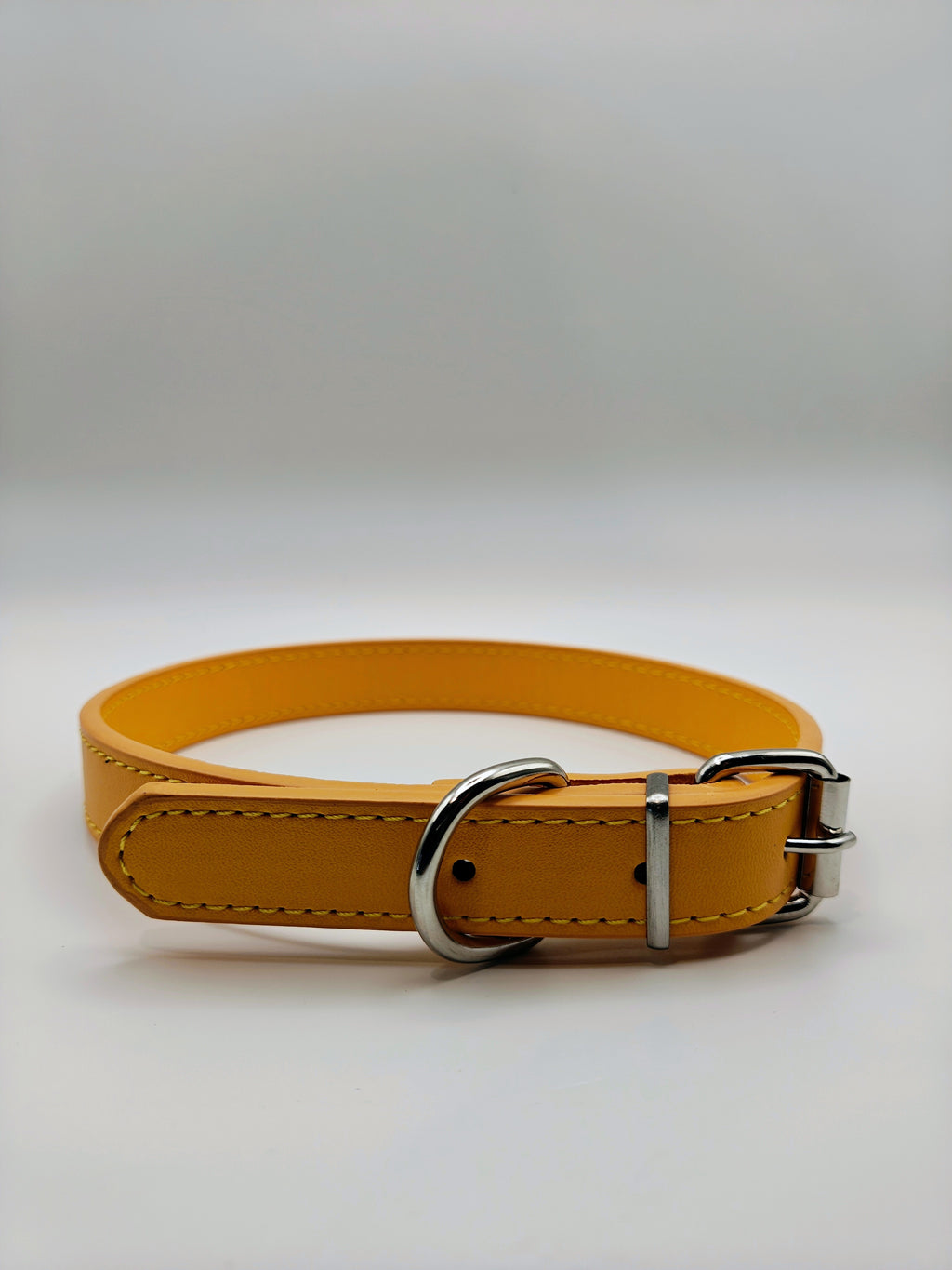 Premium Engraved Faux Leather Pet Collar ✨🐾
