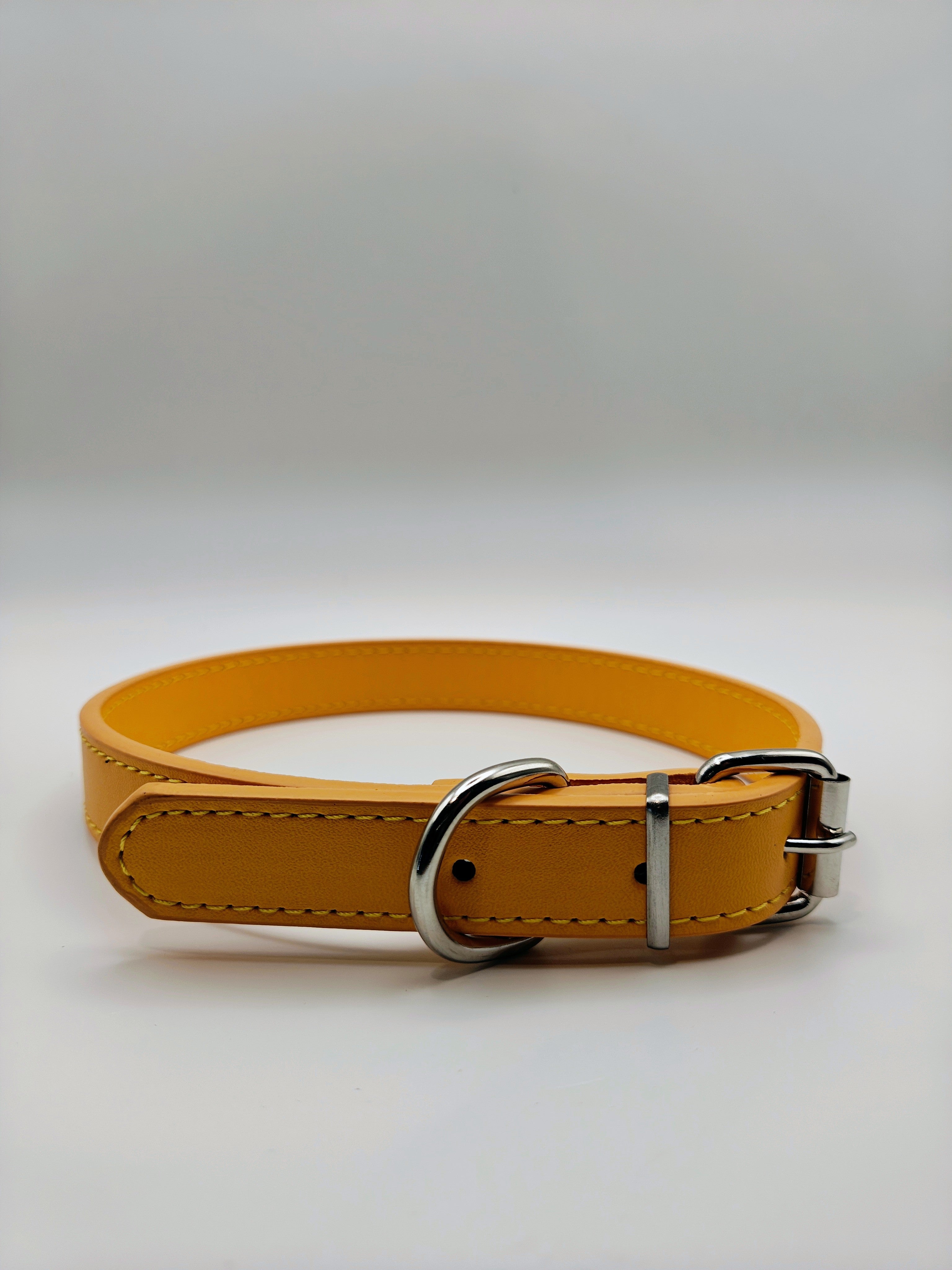 Premium Engraved Faux Leather Pet Collar ✨🐾