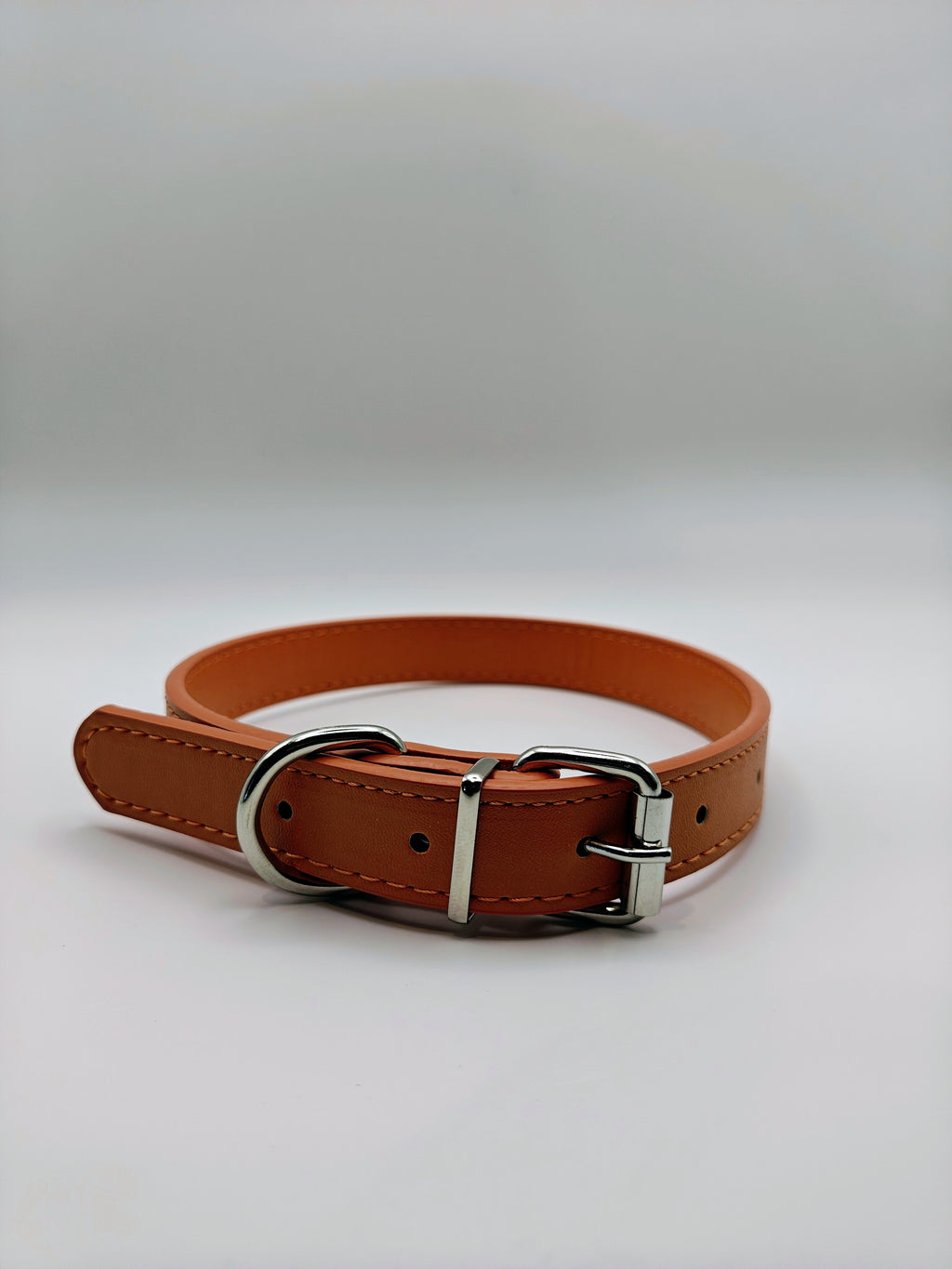 Premium Engraved Faux Leather Pet Collar ✨🐾