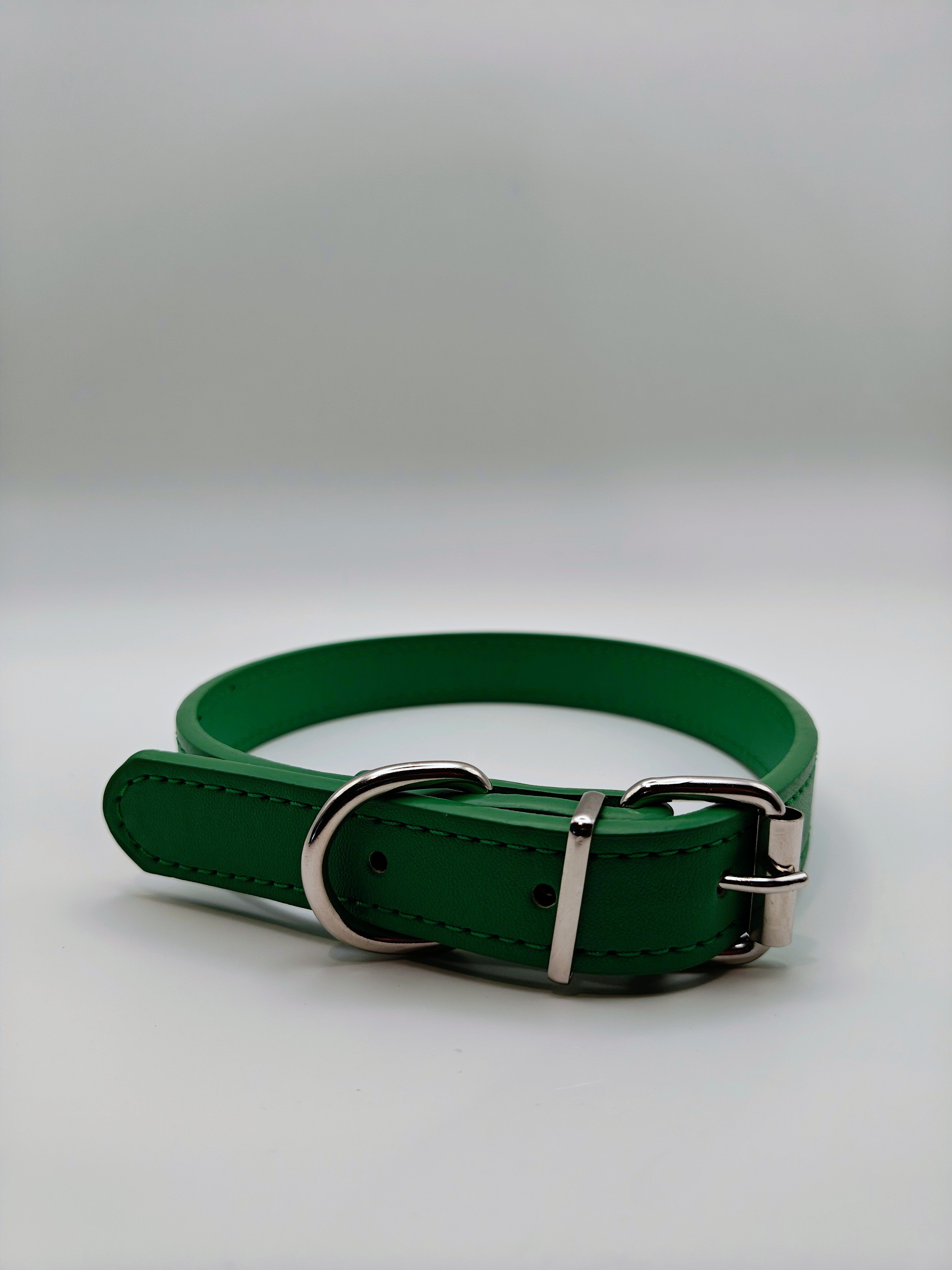 Premium Engraved Faux Leather Pet Collar ✨🐾