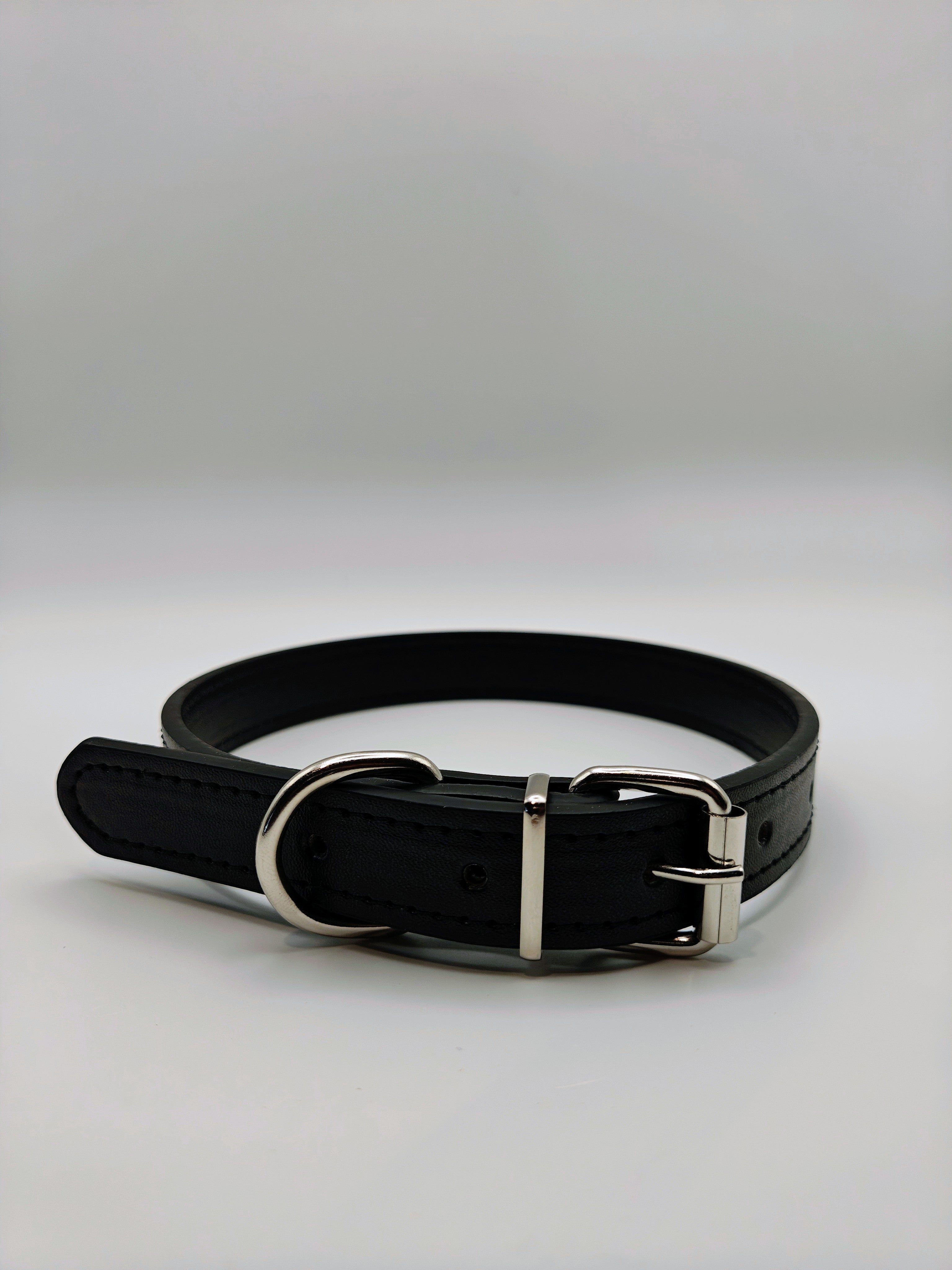 Premium Engraved Faux Leather Pet Collar ✨🐾