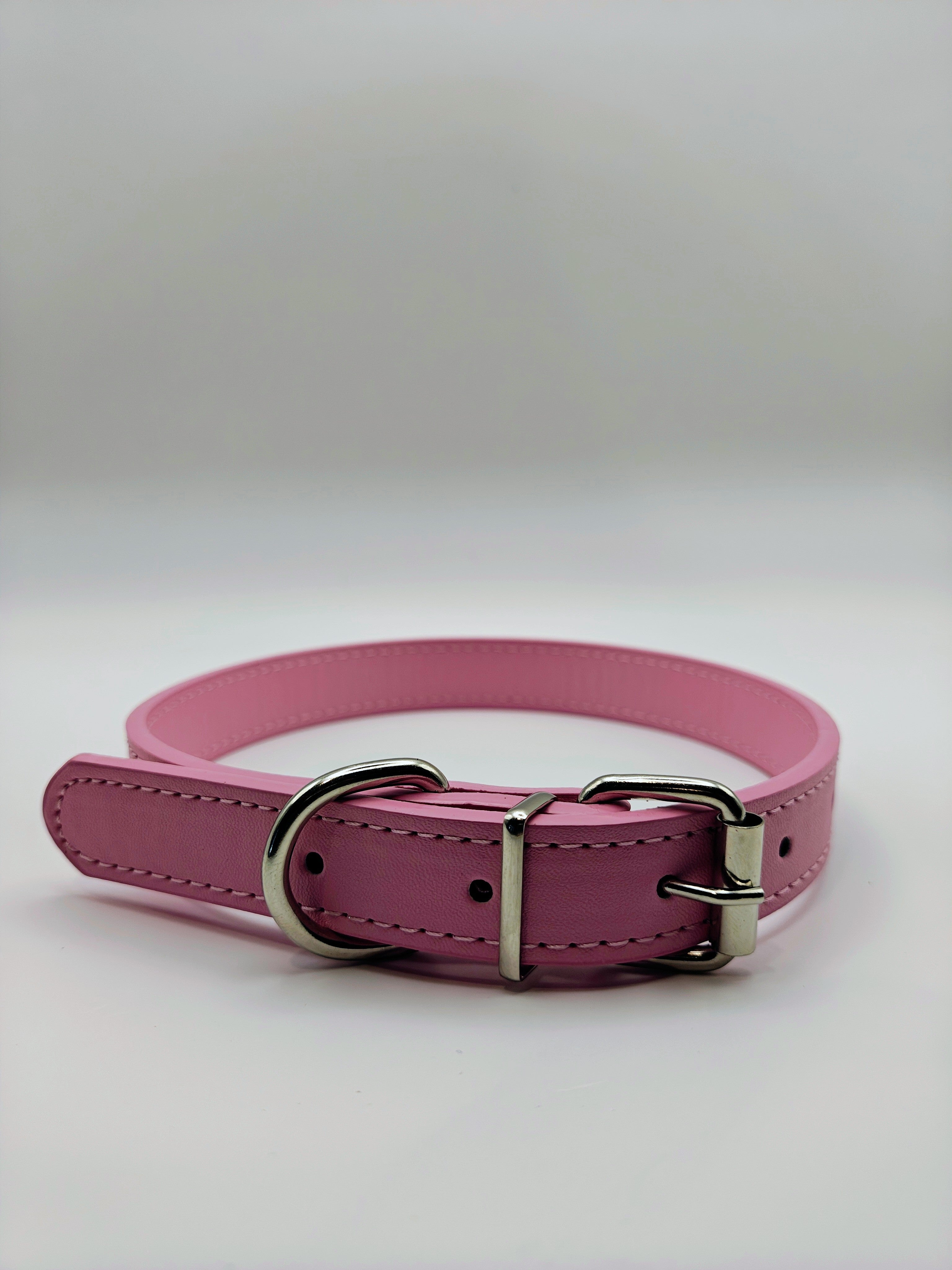 Premium Engraved Faux Leather Pet Collar ✨🐾